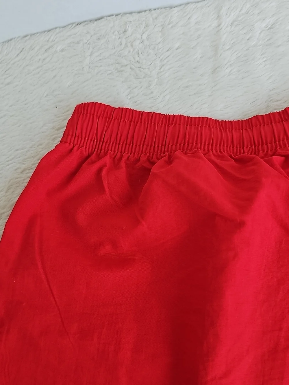 Bingfufoxs Red Swim Shorts Men's Size 4XL NWT